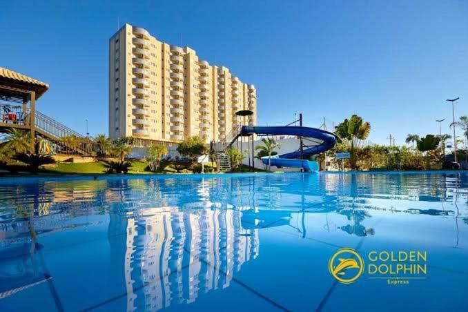 Hotel Golden Dolphin Express - Aguas Termais 24H Caldas Novas Exteriör bild