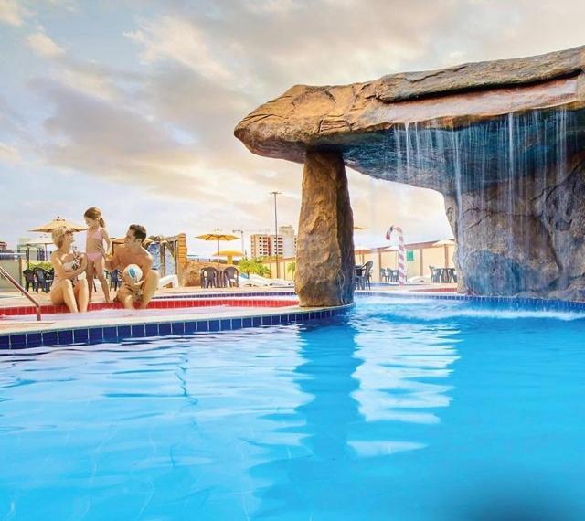 Hotel Golden Dolphin Express - Aguas Termais 24H Caldas Novas Exteriör bild